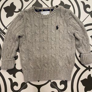 Ralph Lauren Baby Boy’s Cable Knit Sweater